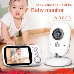 Monitors VB603 Electronic Baby Monitor 3.2'' IPS Screen With Digital Camera And Audio No WiFi Infrared Vision 1000ft Wireless Connexion