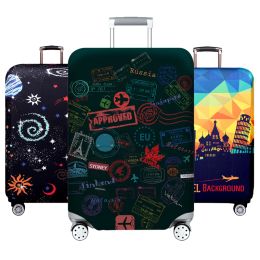 Accessories Hot Fashion World Approved Luggage Cover Protective Suitcase Cover Trolley Case Travel Luggage Dust Cover 18 to 32inch xt913