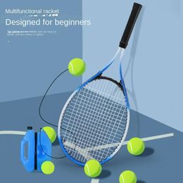 Not Easily Deformed Tennis Rackets Prevent Wire Breakage Wear and Tear Kids Racket Portable Engineering Design 240411