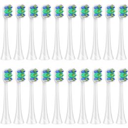 Heads 20pcs Replacement Toothbrush Heads for Philips Sonicare ProtectiveClean 4100 5100 6100 FlexCare Proresults 2 Series C2 C1 G2 W2