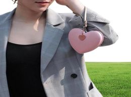 Wallets 2021 Ladies Coin Purse Pink Girl Heartshaped Clutch Bag Cute Women17727739