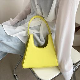 Shoulder Bags Leather Bag PU Crossbody Small Simple For Women 2024 Summer Fashion Handbags And Purses Travel Tote