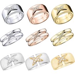 Rings Frances Divine Star Ring for Women Sterling Silver Jewelries Free Shipping Items Low Price Luxury Paris Mauboussin Jewellery