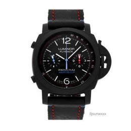 Luxury Watch Herren Automatische mechanische Uhr Sportwache 2024 Neue Brand Watch Sapphire Mirror Lederband 40 44 mm Durchmesser Timer Uhr Uhr 4KFX