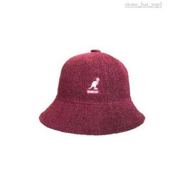 Ball Caps 2024 Kangaroo Kangol Fisherman Hat Sun Hat Sunscreen Embroidery Towel Material 3 Sizes 13 Colors Japanese Ins Super Fire Hat AA 220312 5014