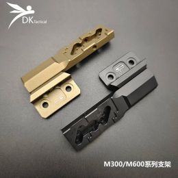 Scopes Airsoft SF M300 M600 Flashlight Metal Offset Mount Tactical Scout Light Hunting Weapon Accessory 20mm MLOK KEYMOD Rail Base