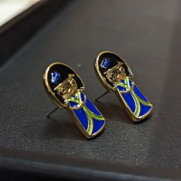 Earrings Amorita boutique Japanese doll design fashion stud earrings