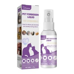 Vitamins Pet Estrus Calming Spray Safe Healthy Calming Diffuser Cat Anti Anxiety Liquid Prevent Howling Soothe Mood For Manage Emotions