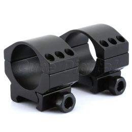 Scopes Tactical 30mm Rail Scope Mount Ring Low Profile Weaver Picatinny Heavy Duty 6 Bolts 30mm Rings Extreme Hunting Accessories 1 pcs