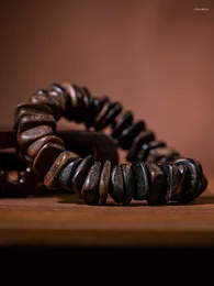 Necklace Earrings Set High Quality Real Natural Nha Trang Agarwood Bracelet Old Materials Eaglewood Buddha Beads Women Men With Shape