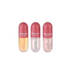 Lip Gloss Fit Colours Mini Capse Shape Moisturising Transparent Color-Changing Lipgloss Oil Plump Lips Cosmetic Makeup Drop Delivery He Dhaqz