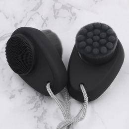 Scrubbers 1pc Face Clean Brush Massager Facial Care Skin Pore Clean Brush Wash Deep Cleansing Soft Fibre Mild Face Cleansing Brush