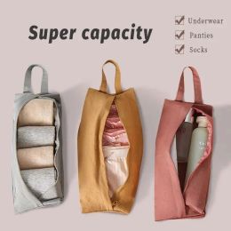 Bags Socks and Underwear Storage Bag New High Capacity Portable Travel Sorting Small Bag Folding Hand Wash Cloth Makeup Bag