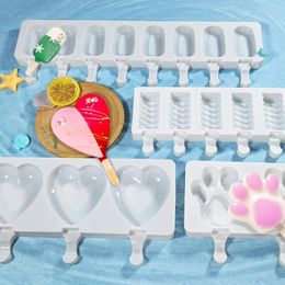 Baking Moulds Cream Cube Maker Mould Mould Tray Popsicle 3/4 Cell Ice Silicone