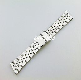 22mm 24mm Men's New High quality stainless steel Polishing Watch Bands Bracelets For Watch1949549
