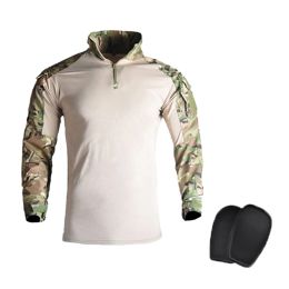 T-Shirts G3 Army Combat Shirts Army Tactical Military TShirt Long Safari Multicam Camping Hunting Clothing Outdoor Hiking Shirts Man