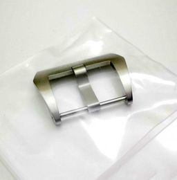 22mm 24mm 26mm High Quality OEM Silvery Brushed PAND Screw Tang Buckle for PAM Rubber Leather Watchband Strap2865174