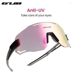 Outdoor Eyewear GUB Cycling Polarized Sunglasses Men Women Pochromic Bicycle Glasses UV400 Protection Goggles Road Bike Sport Sun