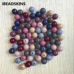 Necklaces New arrival ! (choose size and color) 8mm20mm dark Colour Chunky Acrylic Solid Beads for Necklace making
