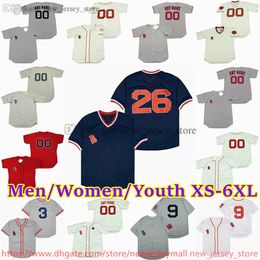 Custom XS-6XL Movie Throwback Baseball Jersey 10 ANDRE DAWSON 1 BERNIE CARBO DAVID ORTIZ TED WILLIAMS JASON VARITEK TROT NIXON MO VAUGHN MANNY RAMIREZ Jerseys