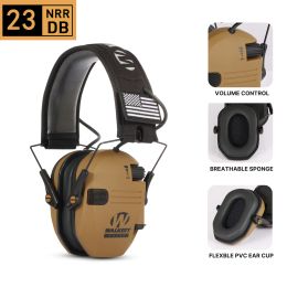 Accessories Tactical Electronic Shooting Earmuffs Outdoor Hunting Sports Active Headphones Sound Pickup Noise Reduction Hearing Protection