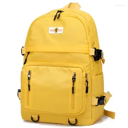 School Bags Fashion Women's Backpack Large Capacity 15 Inch Laptop Bag For Teenager Girls High Quality