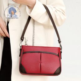 Shoulder Bags Ladies Bag Red Blue Khaki Portable Travel Messenger Classic Fashion Casual For Women 2024 Summer