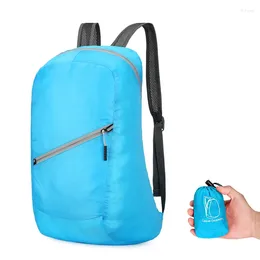 Backpack Large Capacity Waterproof Camping Travel Hiking Bag Lightweight Foldable Rucksack Durable Outdoor Sport Rain Cover Bags