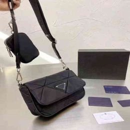 designersFashion high-end brand luxury unisex shoulder bag waterproof cloth material casual all-match diagonal341c