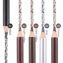 Wholesale Eye Shadow Leopard print double head eyebrow pencil waterproof and durable not to remove the perfect pencil