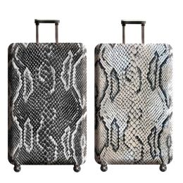 Accessories Snake Pattern Luggage Cover Elasticity Suitcase Protective Covers Luggage Protection Suitable Case 1832 inches Suitcase Cover