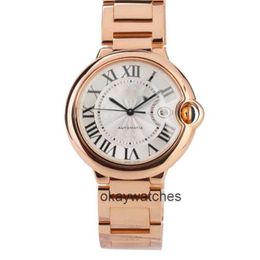 Dials Movement Automatic Watches carrtier Guo Degang same style Blue Balloon Series Rose Gold Mechanical Watch Mens W69006Z2