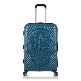 Luggage 20 24 28 Inch High Capacity Skull Rolling Luggage Spinner TrolleySuitcase With Wheels