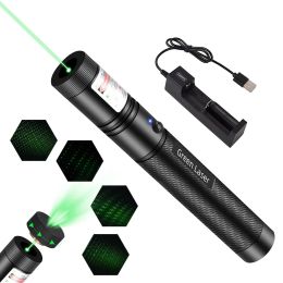 Scopes Red/green Dot Laser Scope Sight Pointer Adjustable Focal Length Tactical Training Laser Torch Hunting Accessories