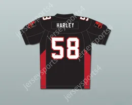 CUSTOM ANY Name Number Mens Youth/Kids 58 Harley Mean Machine Convicts Football Jersey Includes Patches Top Stitched S-6XL
