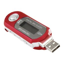 Player Portable USB Mp3 Music Player With LCD Digital Screen 4GB Or 8GB Storage Rechargeable Mini Mp3 Player With FM Radio Function