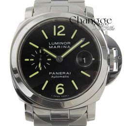 Swimming Wristwatches Mens Automatic Mechanical Watch De Luxe Penerei Luminous Date Men's Pam00104 Op6763 Japan W0131