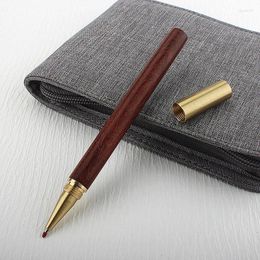 Luxury Pen Quality Wood Business Office Rollerball School Student Stationery Supplies