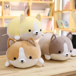 Dolls Happy Chuppy CorgiDog Plush Toy Stuffed Soft Animal Cartoon Pillow Cute Christmas Gift for Kids Romantic Valentine Present