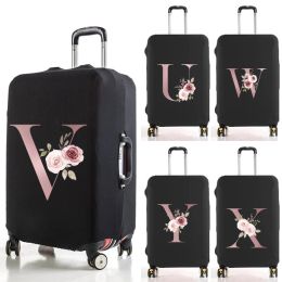 Accessories 26 Pink Letters Suitcase Cover Protector Dustproof Scratch Resistant Luggage Cover Apply To 18''32'' Suitcase Accessories