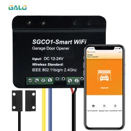 Control Smart Receiver Controller WiFi Switch Swing Sliding Garage Door Opener With XHouse APP Alexa Voice Control