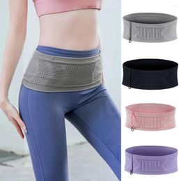 Waist Support Unisex Sports Fanny Pack Mobile Phone Storage Bag Seamless Running Belt Gym Fitness Jogging