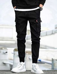 Men's Pants Trendy workwear pants mens loose and versatile Harlan straight leg pants fashionable and casual pants Y240422