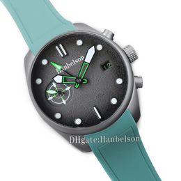 Herren Uhr Automatic Movement Special Edition graues Gesicht Schweres Nylonband 47mm Armbanduhr Drehende Lünette Uhr