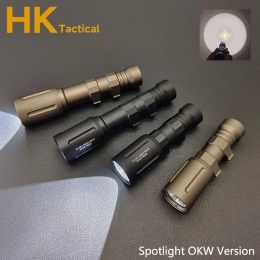 Scopes Sotac Modlit OKW Spotlight Version V2 Flashlight 1000lm Strong Light Flashlight LED V2 Scout Light Hunting Weapon Light
