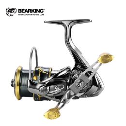 Accessories BEARKING 9+1 Stainless steel bearing 5.5:1 Fishing Reel 7Kg Max Power Spinning Wheel Fishing Coil Accessories Free Shipping