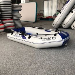 Accessories Solar Marine 1 Person 175CM PVC Inflatable Fishing Rowing Kayak Boats Canoe Dinghy Wooden Floor with Accessories