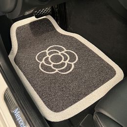 Car Foot Mat Wire Ring Universal Single Piece Anti-Dirty Carpet Decoration Car Interior Car Mats Rear Row Floor Mat Universal