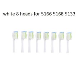 Heads CANDOUR CD5166 CD5168 CD5133 Sonic Electric Toothbrush Replaceable Heads Soft brush Toothbrush Head