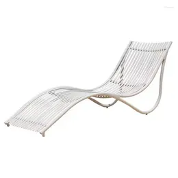 Camp Furniture High Quality Outdoor Garden Sea Beach Rattan Wicker Aluminium Patio Sun Lounge Chair For El